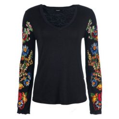 Desigual T-Shirt Damski Claudina M Czarny. T-shirty damskie marki Desigual. Za 249.00 zł.