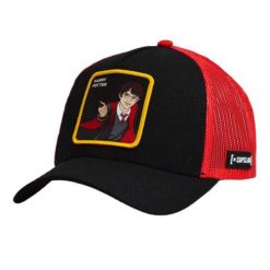 Męska Czapka Z Daszkiem Harry Potter Trucker Cap. Czarne czapki i kapelusze męskie CapsLab, bez wzorów, z bawełny. Za 188.99 zł.