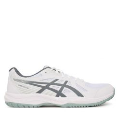 Buty na siłownię Asics. Białe buty sportowe męskie Asics, bez zapięcia, na fitness i siłownię. Za 269.99 zł.