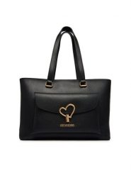 LOVE MOSCHINO Torebka JC4136PP1OLQ0000 Czarny. Czarne torebki do ręki damskie Love Moschino, bez wzorów, ze skóry, bez dodatków. Za 1,049.00 zł.