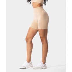 Szorty bezszwowe sportowe damskie Carpatree Simply Seamless. Czerwone legginsy damskie Carpatree, m, bez wzorów, z materiału, sportowe, na fitness i siłownię. Za 89.99 zł.