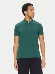 Geox Polo M5511B T3240 F3221 Zielony Regular Fit. Zielone koszulki polo męskie Geox, m, bez wzorów, z bawełny, bez ramiączek. Za 129.99 zł.