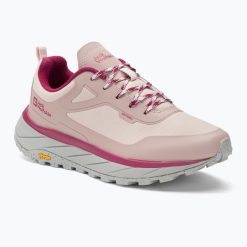 Buty turystyczne damskie Jack Wolfskin Terrashelter Low. Czerwone trekkingi damskie Jack Wolfskin, trekkingowe. Za 299.99 zł.