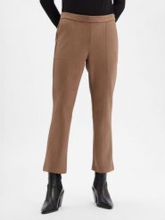 Opus spodnie ze sztucznej skóry - Elvina Cozy Kobiety brązowy, 34. Brązowe spodnie materiałowe damskie Opus, bez wzorów, ze skóry. Za 229.95 zł.
