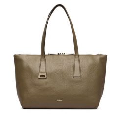 Torebka Furla. Brązowe torebki do ręki damskie Furla, bez wzorów, klasyczne, bez dodatków. Za 1,579.00 zł.