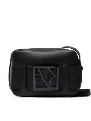 Armani Exchange Torebka 942699 0A874 00020 Czarny. Czarne listonoszki damskie Armani Exchange, bez wzorów, ze skóry, bez dodatków. Za 399.99 zł.