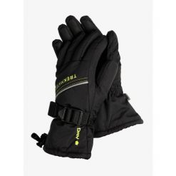 Rękawiczki dziecięce Trekmates Mogul DRY Glove Junior. Czarne rękawiczki dziecięce TREKMATES, bez wzorów. Za 83.99 zł.