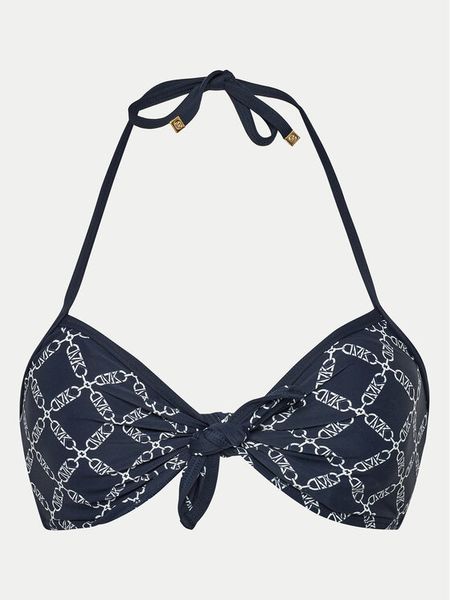 MICHAEL Michael Kors Góra od bikini MM7N050 Granatowy. Niebieskie bikini damskie MICHAEL Michael Kors, m, bez wzorów. Za 579.99 zł.