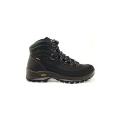 Czarne Skórzane Buty Trekkingowe Grisport rozmiar 41. Czarne trekkingi męskie Grisport, z gumy. Za 499.80 zł.