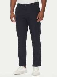 Aeronautica Militare Chinosy 251PA1654CT3505 Granatowy Regular Fit. Niebieskie eleganckie spodnie męskie Aeronautica Militare, m, bez wzorów, z bawełny. Za 399.99 zł.