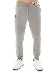 Spodnie dresowe Leone 1947 Apprel z gumką i sznurkiem. Idealne na co dzień. Czarne spodnie sportowe męskie LEONE 1947 APPAREL, xl, bez wzorów, z dresówki, na fitness i siłownię. Za 273.65 zł.