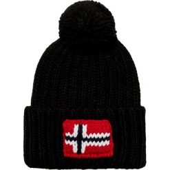 Czapka NAPAPIJRI SEMIURY 1 Czarny. Czarne czapki i kapelusze męskie marki Napapijri. W wyprzedaży za 126.00 zł.