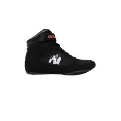 Buty fitness męskie Gorilla Wear High Tops za kostkę. Czarne buty sportowe męskie GORILLA WEAR, za kostkę, bez zapięcia, na fitness i siłownię. Za 453.50 zł.