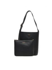 Guess Torebka HWBG69 74040 Czarny. Czarne torebki do ręki damskie Guess, z aplikacjami, ze skóry, bez dodatków. Za 469.99 zł.