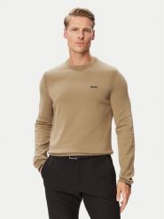 BOSS Bluza Ever-X CN 50556145 Zielony Regular Fit. Zielone bluzy męskie Boss, m, bez wzorów, z bawełny, bez kaptura. Za 599.99 zł.
