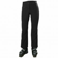 Spodnie narciarskie dla kobiet Helly Hansen bellessimo 2. Czarne spodnie materiałowe damskie Helly Hansen, na zimę, m, bez wzorów, eleganckie, narciarskie. W wyprzedaży za 612.50 zł.