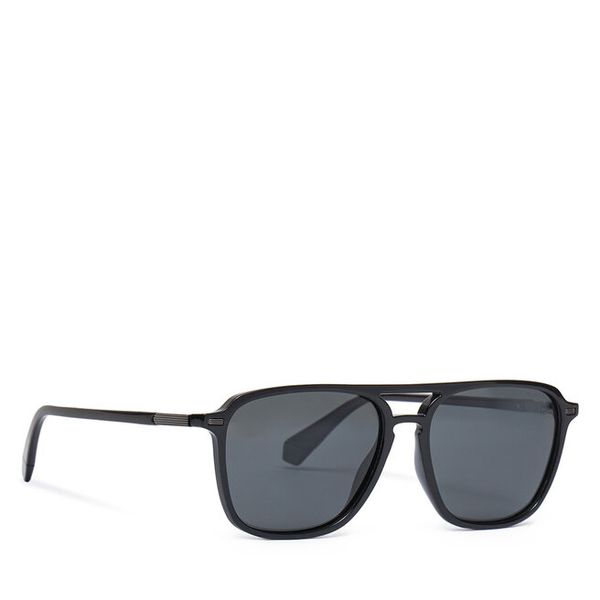 Okulary przeciwsłoneczne Polaroid. Czarne okulary przeciwsłoneczne męskie Polaroid. Za 349.99 zł.