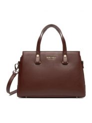 Nine West Torebka CEO-MAINE-LDA8203 Brązowy. Brązowe torebki do ręki damskie Nine West, bez wzorów, z materiału, bez dodatków. Za 279.99 zł.