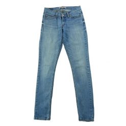 Levi Strauss damskie spodnie jeansowe Skinny 524. Niebieskie spodnie sportowe damskie Levi's, l, bez wzorów, z jeansu. Za 127.76 zł.
