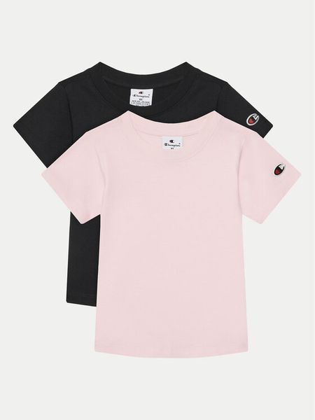 Champion Komplet t-shirtów 404773 Kolorowy Regular Fit. T-shirty i topy dla dziewczynek Champion, bez wzorów, z bawełny, bez ramiączek. Za 69.99 zł.