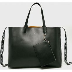 Tommy Hilfiger - Torebka dwustronna. Szare torby na ramię damskie Tommy Hilfiger. Za 539.90 zł.