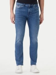 BOSS Jeansy P-Delaware 50555220 Granatowy Slim Fit. Niebieskie jeansy męskie Boss. Za 759.99 zł.