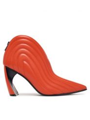 United Nude Botki Zuma Luna HI 11062962170 Pomarańczowy ciemny. Brązowe botki damskie United Nude, ze skóry, bez obcasa, na słupku, bez zapięcia. Za 1,739.00 zł.