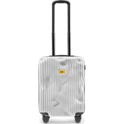 Walizka Stripe kabinowa Bianco White. Białe walizki męskie Crash Baggage. Za 1,049.00 zł.