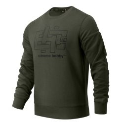 Bluza Męska EXTREME HOBBY CRUCIAL. Zielone bluzy męskie EXTREME HOBBY, l, bez wzorów, z bawełny, bez kaptura. Za 239.00 zł.