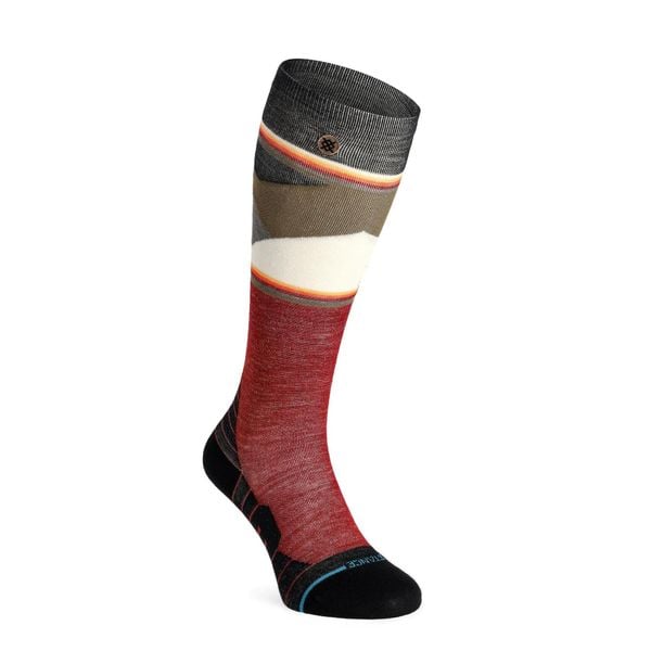 Skarpety narciarskie Stance Jimmy Chin UL Wool Snow. Czerwone skarpety damskie Stance, bez wzorów. Za 92.99 zł.