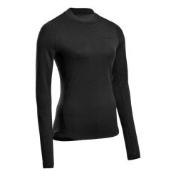 Bluzka sportowa do biegania z wełną merino damska CEP Cold Weather. Czarne koszulki sportowe damskie CEP, s, bez wzorów, z wełny, bez kołnierzyka, bez ramiączek, do biegania. Za 299.00 zł.