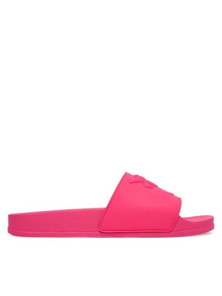 PINKO Klapki SS0093 E027 N17 Różowy. Czerwone klapki damskie Pinko, bez wzorów, z syntetyku, bez obcasa. Za 169.99 zł.