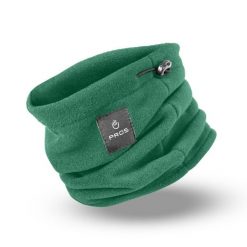 Komin zimowy polarowy PROS model 720. Zielone szaliki i chusty damskie Pros, na zimę, bez wzorów, z polaru. Za 35.99 zł.