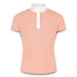 Dziewczęca jeździecka koszulka polo Kentucky Tokyo. Czerwone t-shirty i topy dla dziewczynek KENTUCKY HORSEWEAR, bez wzorów, z materiału, bez ramiączek. Za 359.00 zł.