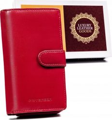 Peterson Duży, Skórzany Portfel Damski W Orientacji Pionowej. Portfele damskie Peterson, bez wzorów. Za 125.99 zł.