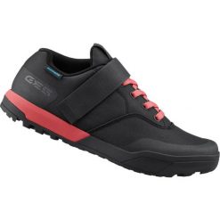 MTB damskie - buty kolarskie GE500W. Czarne obuwie sportowe damskie Shimano, bez wzorów, rowerowe. Za 429.99 zł.