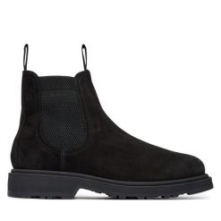 Sztyblety Gant. Czarne botki męskie GANT, bez wzorów, bez zapięcia. Za 799.99 zł.
