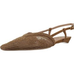 Sandały UNISA COTIS KS Brązowy. Brązowe sandały damskie Unisa, bez wzorów, ze skóry, bez obcasa, bez zapięcia. Za 457.99 zł.