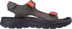 Hitec Męskie sandały Hi-tec ARVOT khaki/orange/black rozmiar 44. Brązowe sandały męskie HITEC, bez zapięcia. Za 191.54 zł.