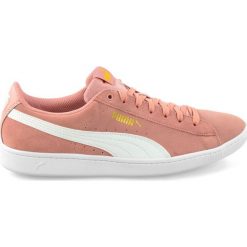 Różowe Buty Puma Vikky Peach Beige-Puma White W 362624 25. Czerwone obuwie sportowe damskie Puma, bez wzorów, z gumy, Adidas Advantage. W wyprzedaży za 249.00 zł.