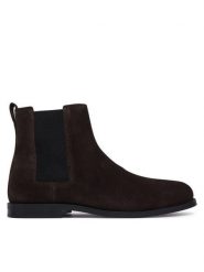 Calvin Klein Sztyblety Ess Rubber Chelsea Su HM0HM02055 Brązowy ciemny. Brązowe botki męskie Calvin Klein, bez wzorów, ze skóry, bez zapięcia. Za 649.99 zł.