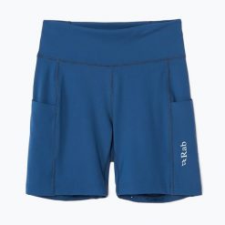 Spodenki damskie Rab Talus Tights. Niebieskie szorty sportowe damskie RAB, s, bez wzorów, do biegania. Za 369.99 zł.