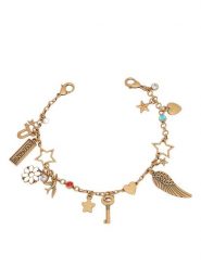 PINKO Wymienny pasek do torebki Bag Charm 2 AI 25-26 PCPL 105519 A2RJ Złoty. Żółte torebki do ręki damskie Pinko, bez wzorów, z tworzywa sztucznego, bez dodatków. Za 569.99 zł.