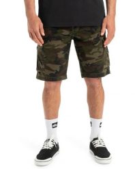 Szorty cargo męskie CRUCIAL BATTLE CARGO. Zielone szorty męskie Quiksilver, m, bez wzorów, z bawełny. Za 215.95 zł.