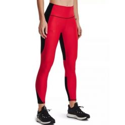 Spodenki sportowe damskie Under Armour Hg Armour Ankle Leg Sp. Czarne legginsy damskie Under Armour, xs, bez wzorów, z dresówki, sportowe, do biegania. Za 129.99 zł.