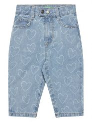United Colors Of Benetton Jeansy 49DAGE02I Niebieski Regular Fit. Niebieskie jeansy dla dziewczynek United Colors Of Benetton, z bawełny. Za 79.99 zł.