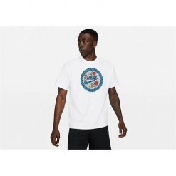 Koszulka sportowa męska Nike Giannis Antetokounmpo Freak Swoosh. Białe koszulki sportowe męskie Nike, m, bez wzorów, bez kołnierzyka, bez ramiączek. Za 149.00 zł.