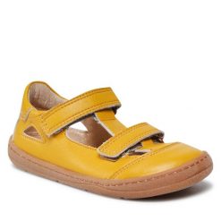 Sandały Primigi. Żółte sandały chłopięce Primigi, bez zapięcia. Za 269.99 zł.