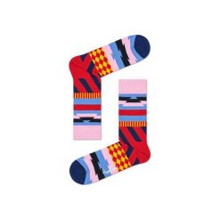 Skarpetki Happy Socks MIM01-4000. Brązowe skarpety męskie Happy Socks, z bawełny. Za 24.43 zł.