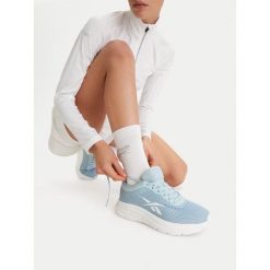 Buty do biegania Reebok. Niebieskie buty sportowe męskie Reebok, bez zapięcia, do biegania. Za 569.99 zł.